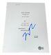 Quentin Tarantino Signed Autograph Pulp Fiction Film Script Screenplay Bas Nyc A