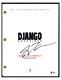 Quentin Tarantino Signed Autographed Django Unchained Movie Script Beckett Coa