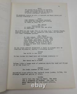 RADIOLAND MURDERS / 1976 Screenplay, early draft based on story by George Lucas