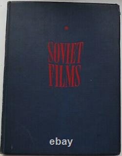 RARE 1939 Russia Book Soviet Films, richly illustrated, In English