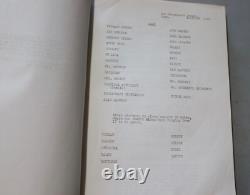 RARE 1954 The Blackboard Jungle Martha Wentworth's Original Movie Script MGM