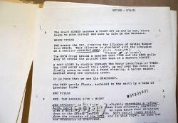 RARE 1981 A BOY'S LIFE MELISSA MATHISON ET PROPRIETARY MOVIE SCRIPT with NOTES