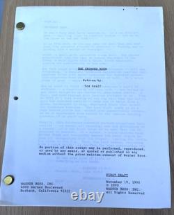 RARE 1990 The Crowded Room Movie Original Script Tof Graff James Cameron Project