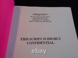 RARE DRAGONFLY ED ARTER SCRIPT 2000 ORIGINAL Movie Script