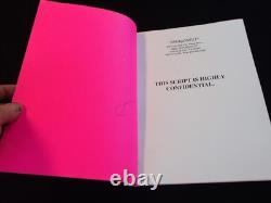 RARE DRAGONFLY ED ARTER SCRIPT 2000 ORIGINAL Movie Script