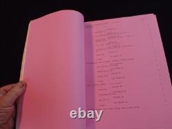 RARE DRAGONFLY ED ARTER SCRIPT 2000 ORIGINAL Movie Script