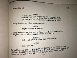 RARE Early Original SCREAM Movie Script- Original Name Scary Movie Wes Craven