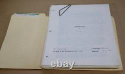 RARE Hanover Street Peter Hyams Original Master Copy Movie Script Harrison Ford