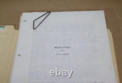 RARE Hanover Street Peter Hyams Original Master Copy Movie Script Harrison Ford