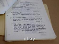 RARE Hanover Street Peter Hyams Original Master Copy Movie Script Harrison Ford