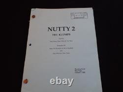 RARE NUTTY PROFESSOR II THE KLUMPS 1999 ORIGINAL Movie Script