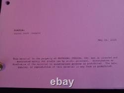 RARE ORIGINAL Script of Mike Myers Never Made Movie DIETER May 22 2000