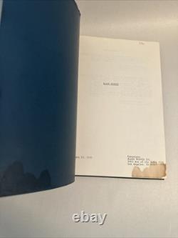 RARE Original BLADE RUNNER Movie Script Screenplay 1982 Harrison Ford Ridley