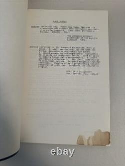 RARE Original BLADE RUNNER Movie Script Screenplay 1982 Harrison Ford Ridley