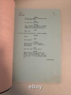 RARE Original BLADE RUNNER Movie Script Screenplay 1982 Harrison Ford Ridley