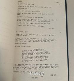 RARE Original BLADE RUNNER Movie Script Screenplay 1982 Harrison Ford Ridley