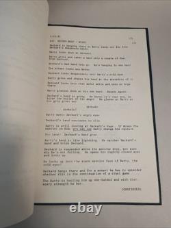 RARE Original BLADE RUNNER Movie Script Screenplay 1982 Harrison Ford Ridley