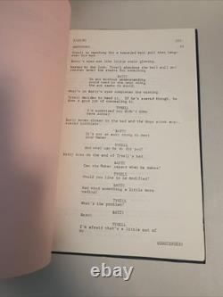 RARE Original BLADE RUNNER Movie Script Screenplay 1982 Harrison Ford Ridley