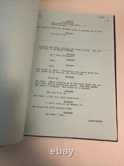 RARE Original BLADE RUNNER Movie Script Screenplay 1982 Harrison Ford Ridley
