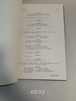 RARE Original BLADE RUNNER Movie Script Screenplay 1982 Harrison Ford Ridley