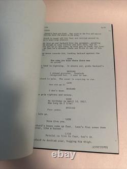 RARE Original BLADE RUNNER Movie Script Screenplay 1982 Harrison Ford Ridley