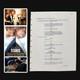 Rare Original Titanic 1996 Revised Actor Movie Script Vintage Memorabilia Coa