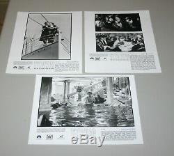 RARE! TITANIC MOVIE PRESS KIT WITH 9 PHOTOS, Press book, 13 Slides 1997