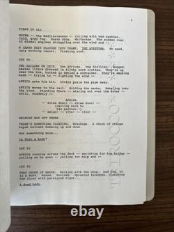 RARE The Bourne Supremacy Full Movie Pitch Script Screenplay + Case Tony Gilroy