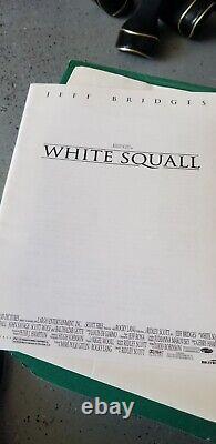 RARE The White Squall Original Movie Manuscript, pics, Interviews, Bios-WOW