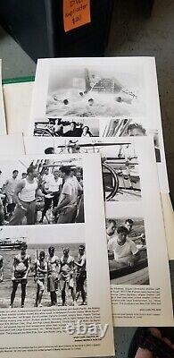 RARE The White Squall Original Movie Manuscript, pics, Interviews, Bios-WOW