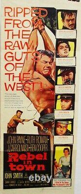 REBEL IN TOWN / Danny Arnold 1955 Screenplay JOHN PAYNE Confederate Western Film