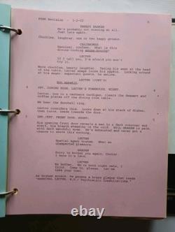 RED DRAGON (2002) Movie Script, Production Binder'Silence of the Lambs' Prequel