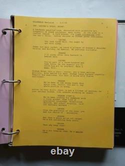 RED DRAGON (2002) Movie Script, Production Binder'Silence of the Lambs' Prequel