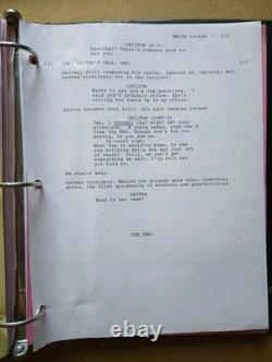 RED DRAGON (2002) Movie Script, Production Binder'Silence of the Lambs' Prequel