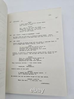 RED HEAT / Walter Hill 1987 Screenplay, Arnold Schwarzenegger & Jim Belushi film