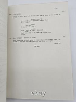 RED HEAT / Walter Hill 1987 Screenplay, Arnold Schwarzenegger & Jim Belushi film