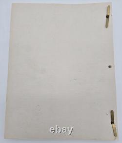 RED HEAT / Walter Hill 1987 Screenplay, Arnold Schwarzenegger & Jim Belushi film