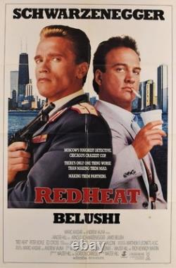 RED HEAT / Walter Hill 1987 Screenplay, Arnold Schwarzenegger & Jim Belushi film