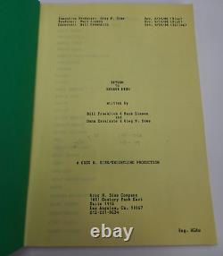 RETURN TO HORROR HIGH / Bill Froehlich 1986 Screenplay, comedy slasher film