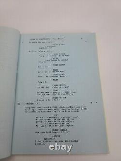 RETURN TO HORROR HIGH / Bill Froehlich 1986 Screenplay, comedy slasher film