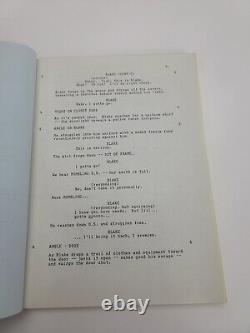 RETURN TO HORROR HIGH / Bill Froehlich 1986 Screenplay, comedy slasher film