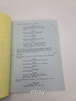 RETURN TO HORROR HIGH / Bill Froehlich 1986 Screenplay, comedy slasher film