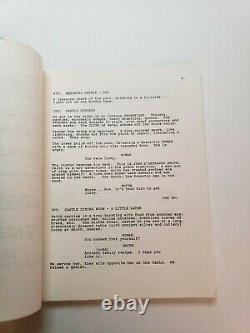 RING OF THE MUSKETEERS / Joel Surnow 1992 TV Movie Script, Cheech Marin comedy
