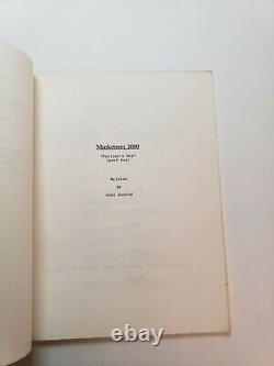 RING OF THE MUSKETEERS / Joel Surnow 1992 TV Movie Script, Cheech Marin comedy