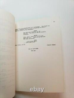 RING OF THE MUSKETEERS / Joel Surnow 1992 TV Movie Script, Cheech Marin comedy
