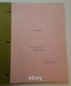 ROAD RAIDERS / Glen A. Larson 1987 TV Movie Script, filled with anachronisms