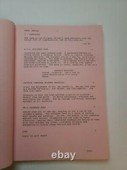 ROAD RAIDERS / Glen A. Larson 1987 TV Movie Script, filled with anachronisms