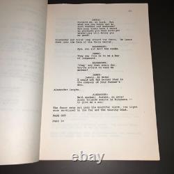 ROBERT THE BRUCE Original Unmade Movie Script Historical Epic War Drama COA