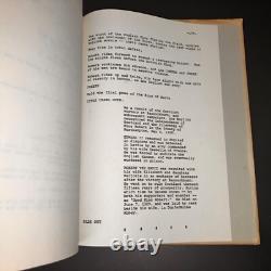 ROBERT THE BRUCE Original Unmade Movie Script Historical Epic War Drama COA