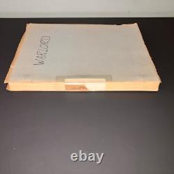 ROBERT THE BRUCE Original Unmade Movie Script Historical Epic War Drama COA